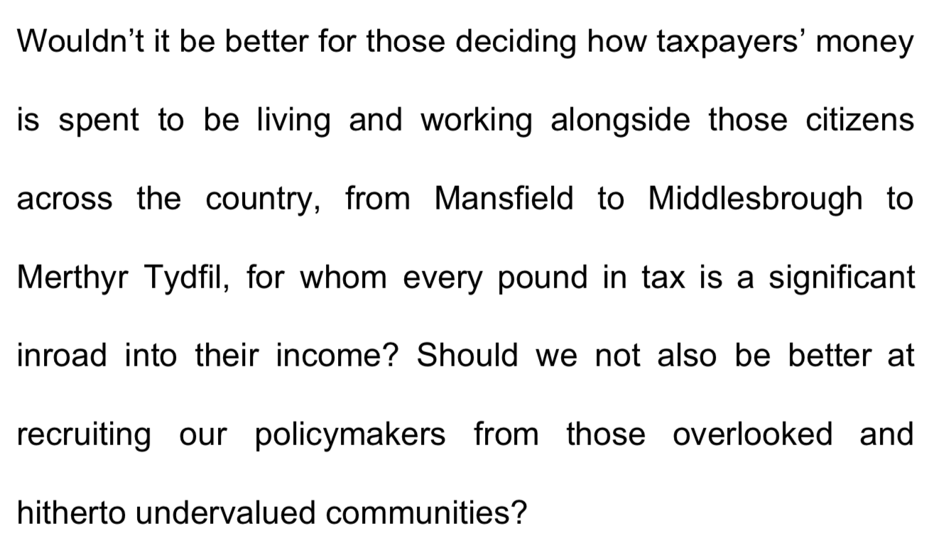 Micheal Gove thinks tax should be managed locally in the UK just as