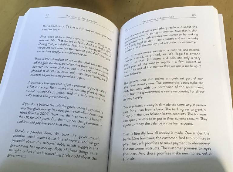 It’s on its way….