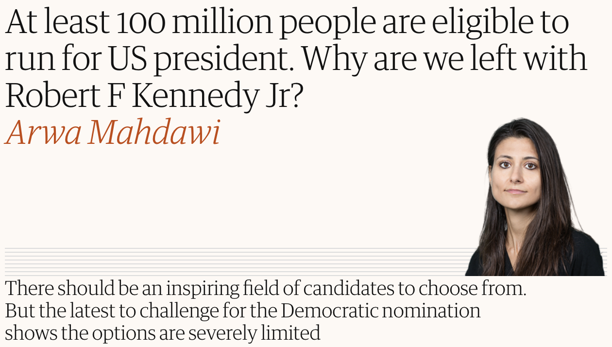 Why don’t we get the politicians we need?