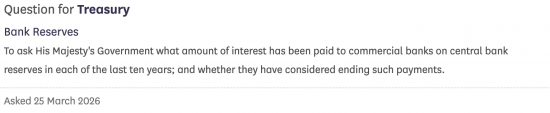 Why are we still handing massive unearned bungs to UK commercial banks?